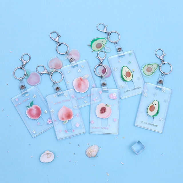 Tempat Kartu Unik / Card Holder Fruits Lucu For Kartu MRT