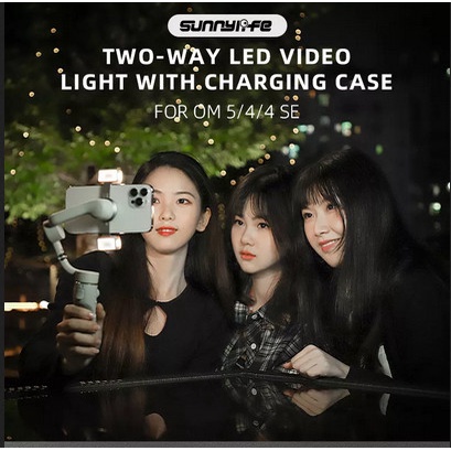 Sunnylife Mini LED Lamp adjustable Mode for DJI OM 5 / Osmo Mobile 4