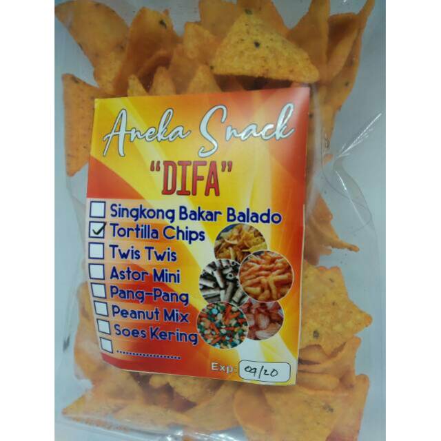 

Tortila Chips Rs Balado Jagung BBQ