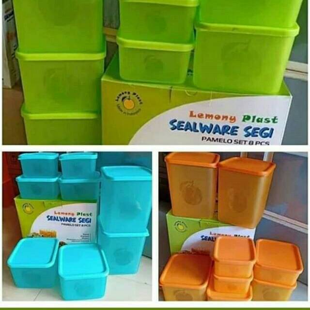 Toples Lemony plast set