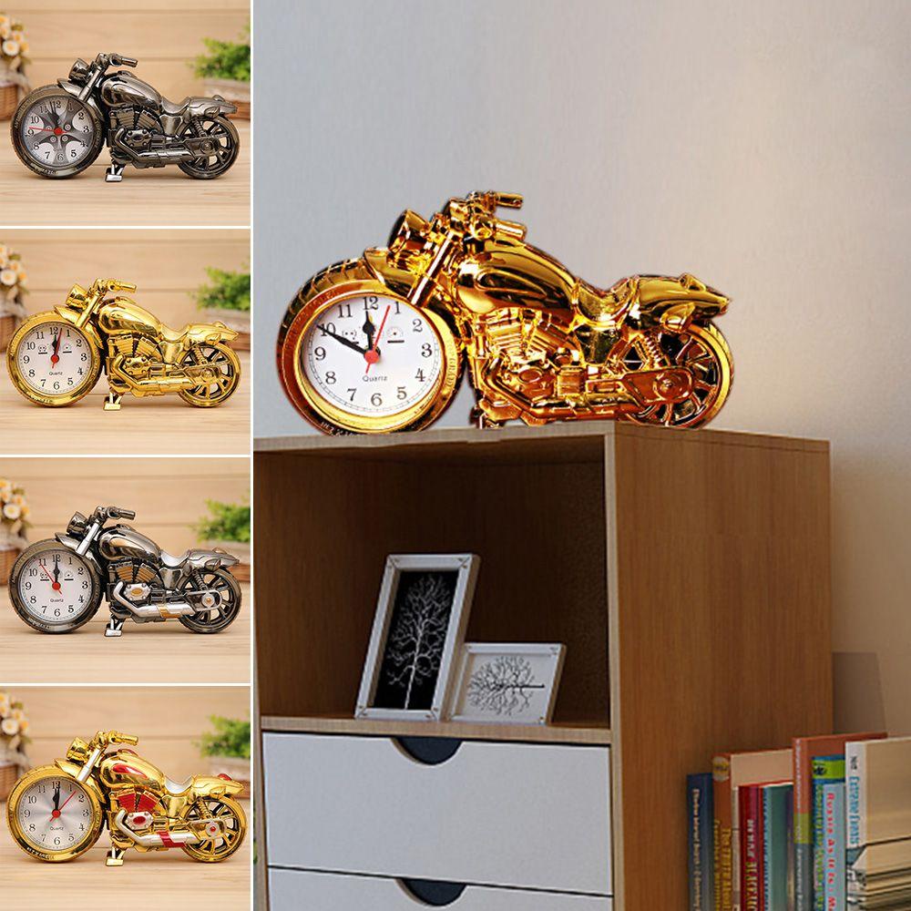 R-flower Jam Alarm Motor Desktop Hadiah Ulang Tahun Ornamen Motor Untuk Anak