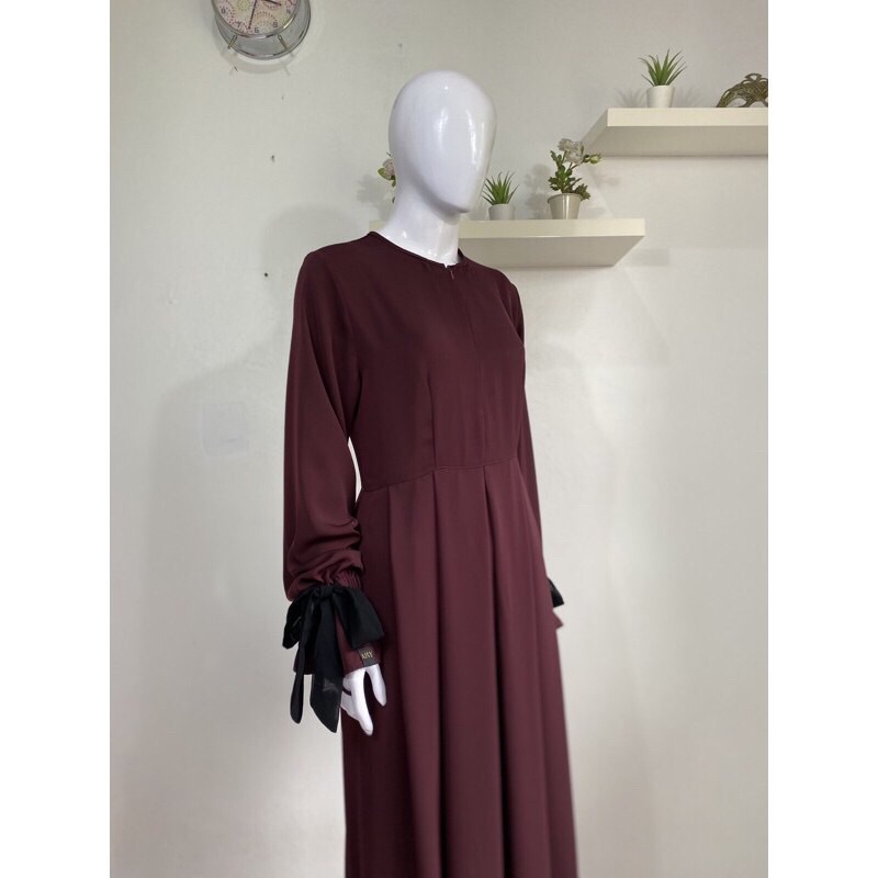 preloved Aisy project bukan aqsamodestwear gamis fursan silk