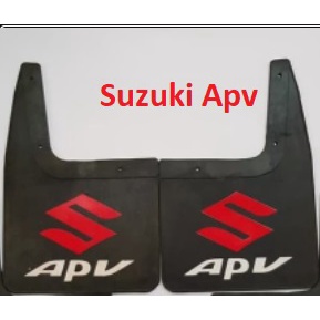 Karpet Lumpur Roda untuk Suzuki APV sepasang(2pcs) bisa setting depan atau belakang ukuran sama bahan mud guard bahan karet kuat tahan lama