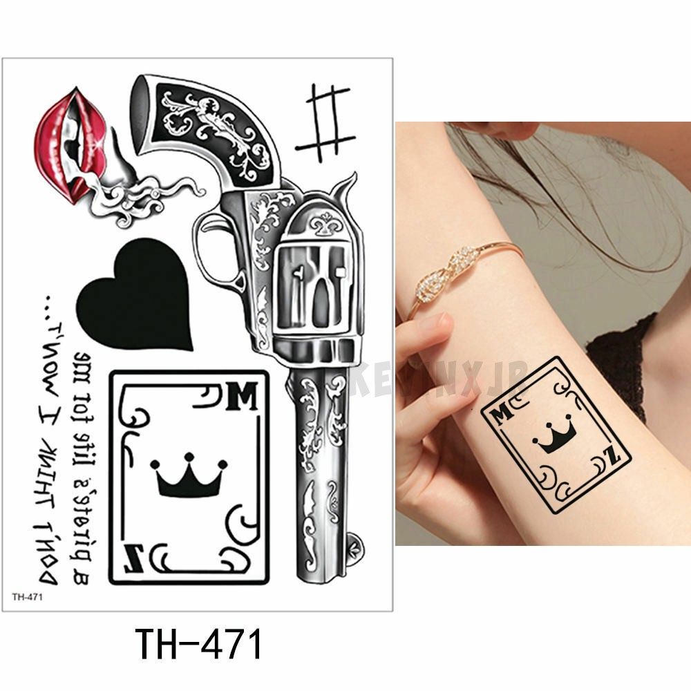 Koleksi Sticker Tattoo Temporary Premium Motif Rubah Fox Dan