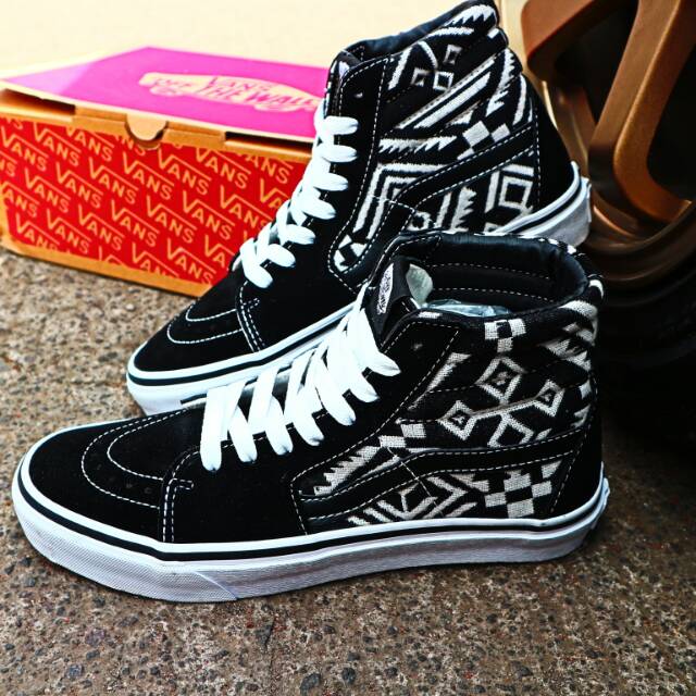 vans sk8 hi motif