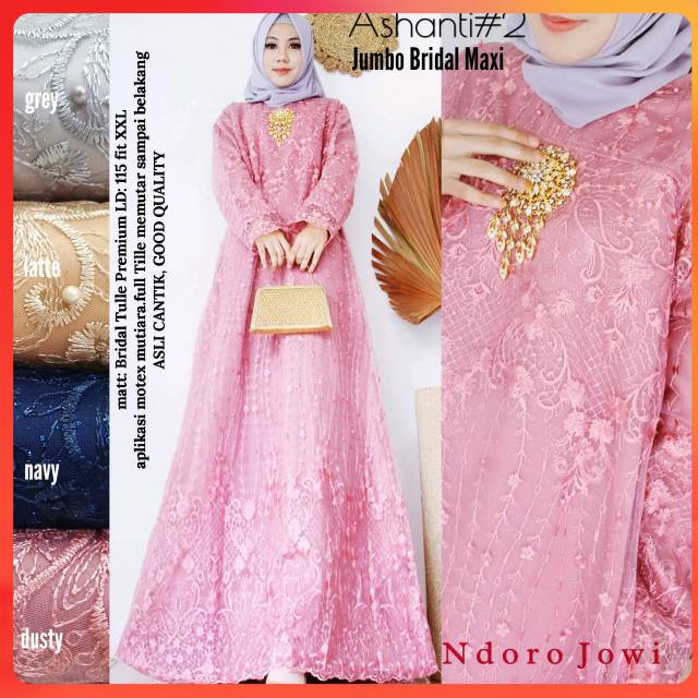 ASHANTI JUMBO BRIDAL TILE ORI NDORO JOWI