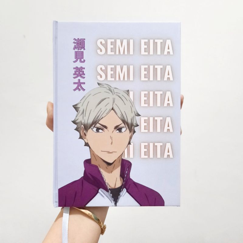 (PO) Notebook Semi Eita Haikyuu A5 / A6 / B5 Hardcover