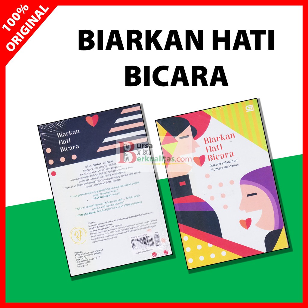 Novel Biarkan Hati Bicara Karya Discaria Paladinteri