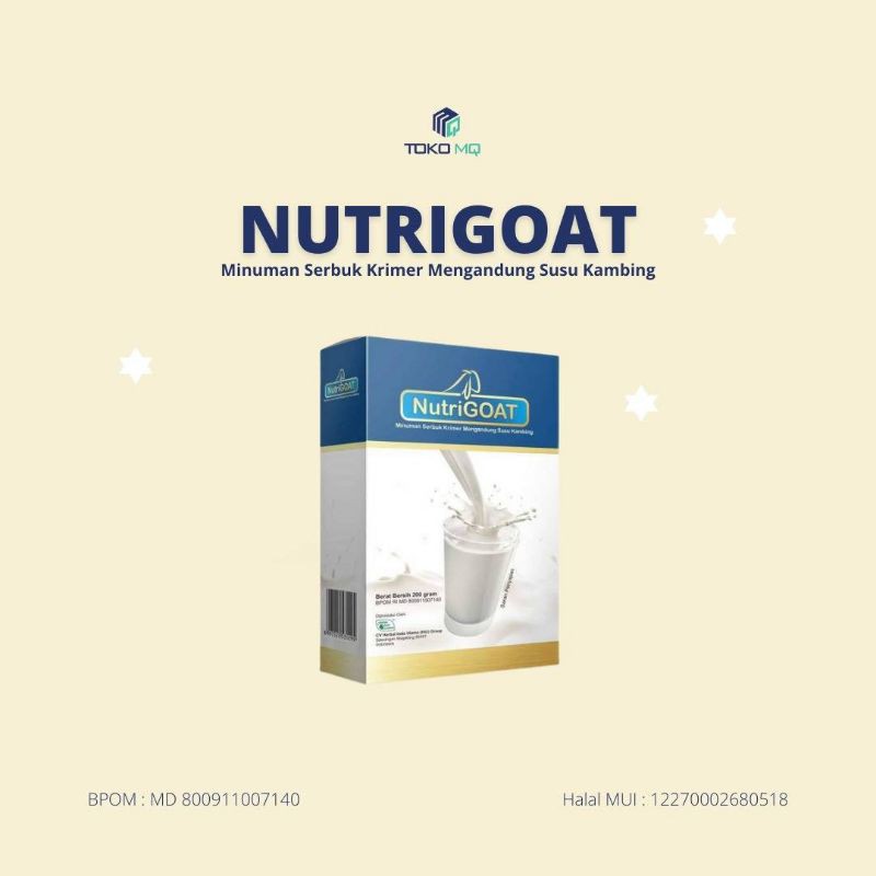 

Susu Nutrigoat 1Pcs 200gr