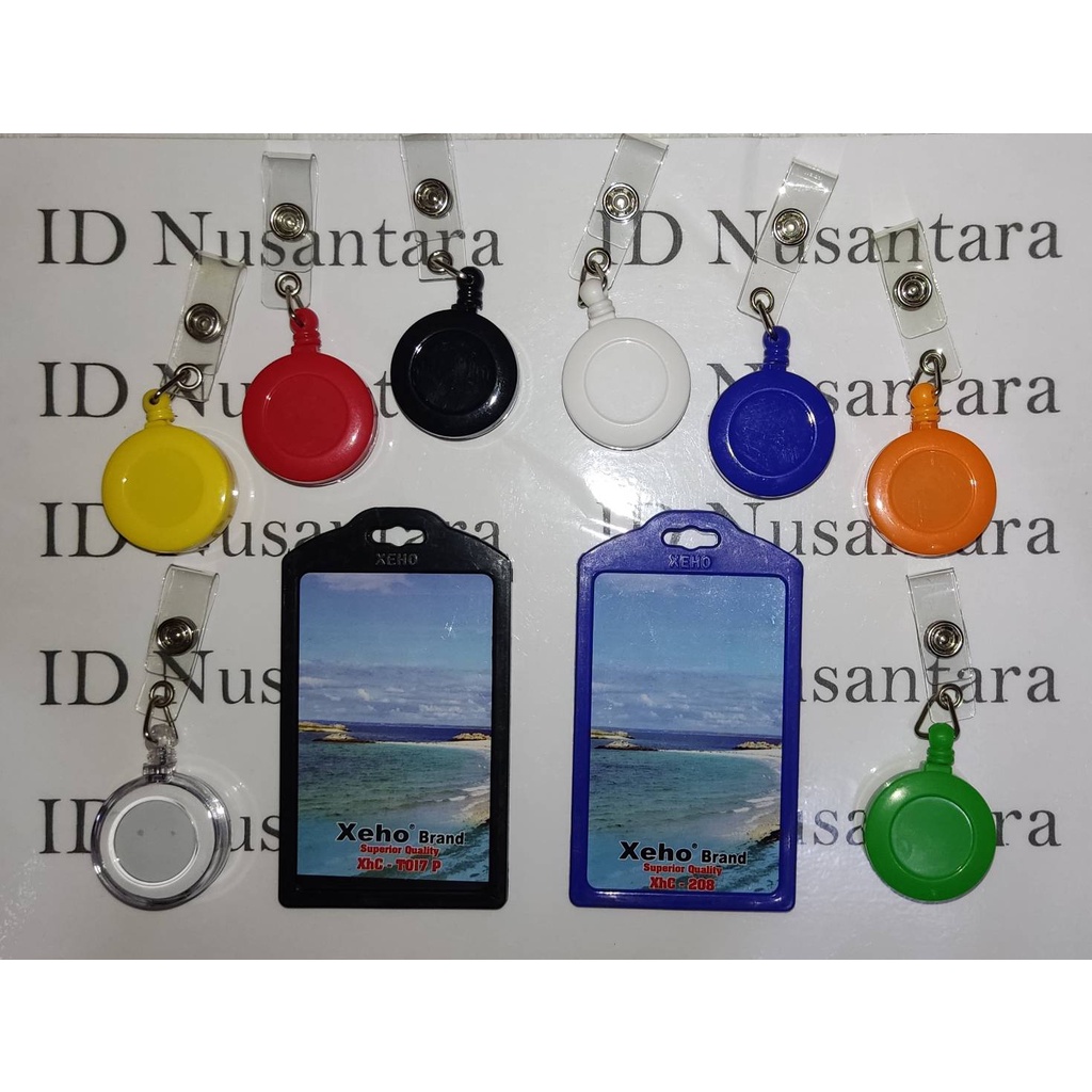 

Paket Yoyo Warna Warni + Casing ID Card Plastik Xeho