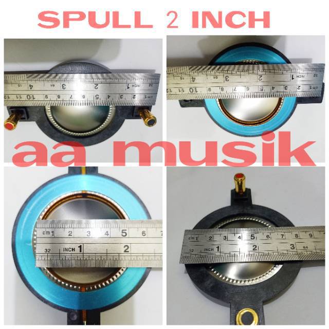 SPULL DRIVER/TWEETER RCF PRO 2 UKURAN 2 INCH