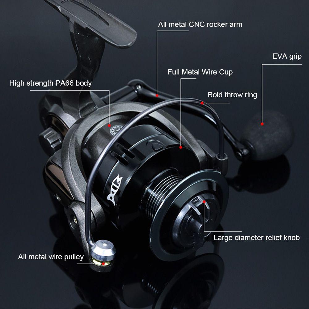 TOP Alat Pancing Metal Tembak Panjang Line Cup Movement Fishing Reel