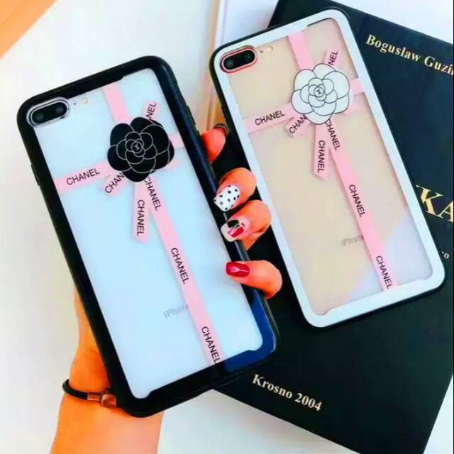 Case CHANEL RIBBON Oppo A3s F7 F5 F1s A37 Y83 Y 71  Redmi 6A 5A  S2 J4 J6 J8 J2 PRIME