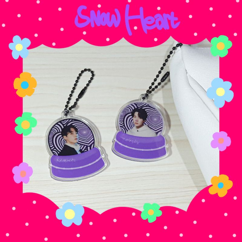 

TANNIES SNOWHEART BTS KEYCHAIN by @mclows_offc