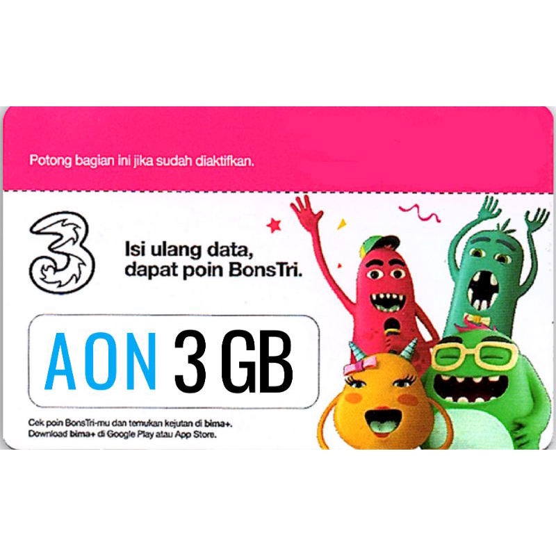 VOUCHER TRI 3GB 24JAM