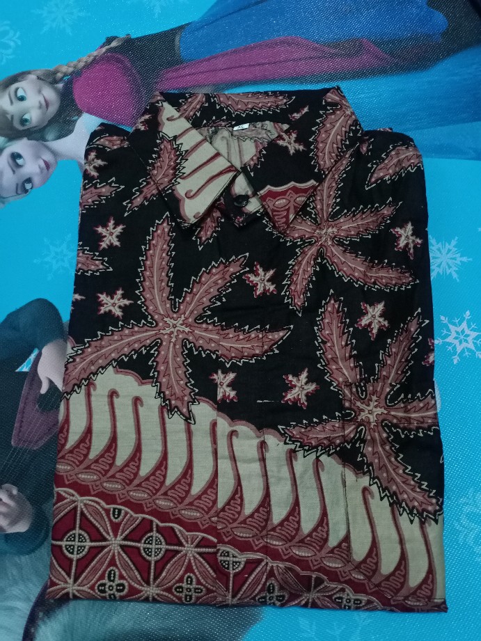 Batik Pria Size M L Xl Xxl Bswart Batik Hrb026 Kenongo Hem Panjang Padi Bw 246