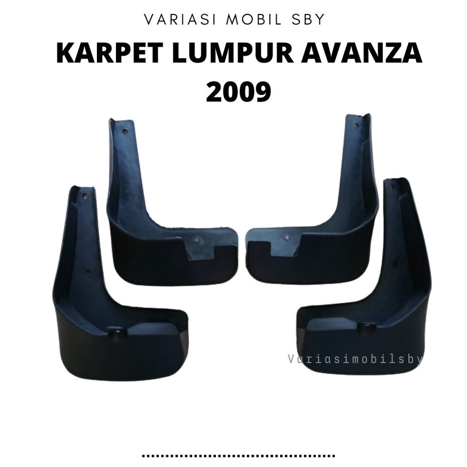 Mud Guard Mobil Toyota Avanza VVTI / Xenia / Alas Lumpur Avanza