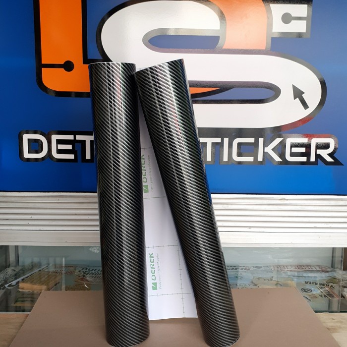 Sticker Stiker Skotlet Carbon Kevlar 2D high glossy Derek