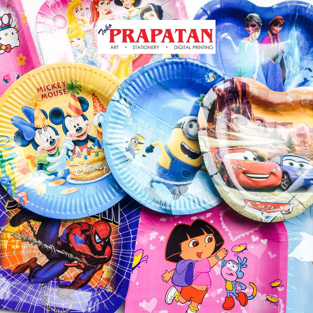 

Piring Kertas Kue Ulang Tahun 10pcs Morif Anak