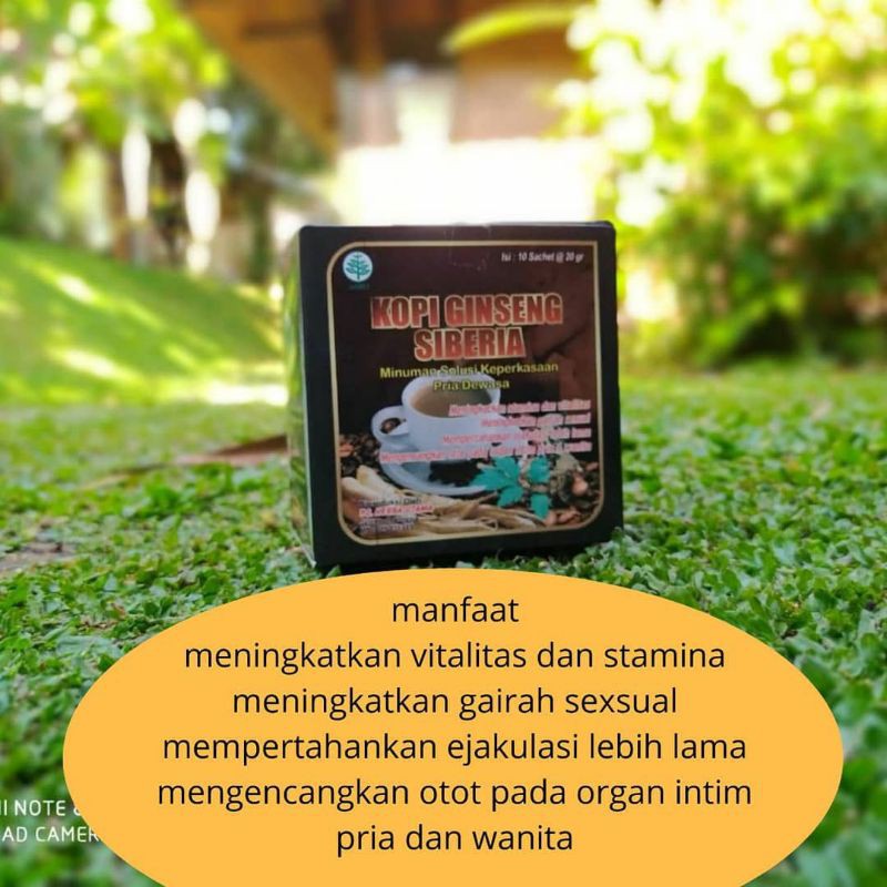 KOPI GINSENG SIBERIA ORIGINAL