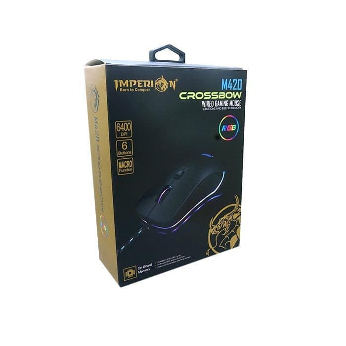 Imperion Crossbow M420 Macro Gaming Mouse