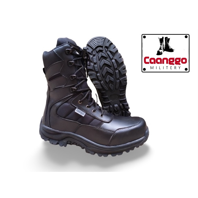 SEPATU PDL TERBARU SEPATU PDL TNI POLRI SEPATU PDL SECURITY SEPATU TACTICAL BOOTS UJUNG BESI TINGGI 