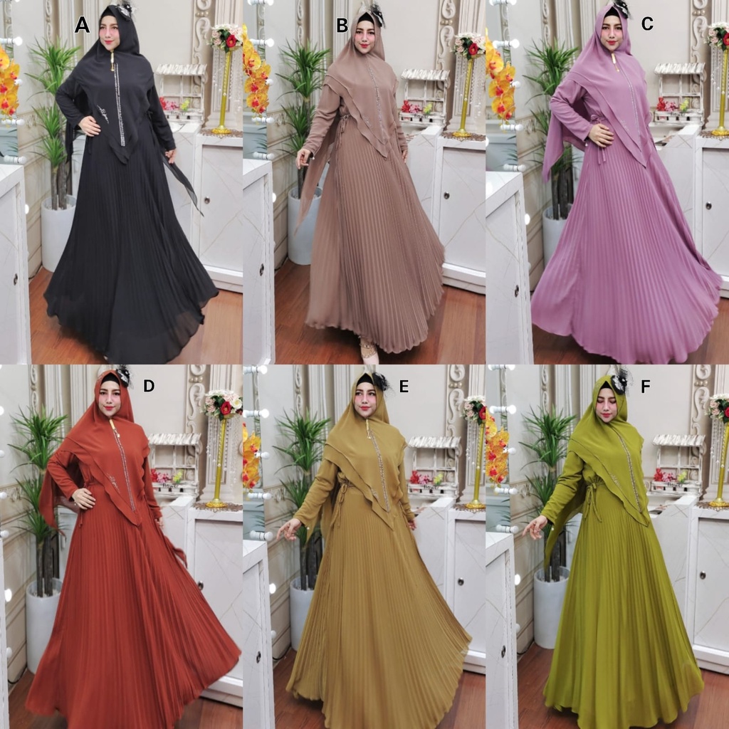 Dress Syari Wanita Jihan Series by Al Gibran