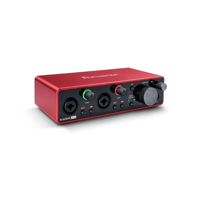 Focusrite Scarlett Studio 2i2 3rd Generation ORIGINAL Paket Recording(Bekas pakai 1minggu)