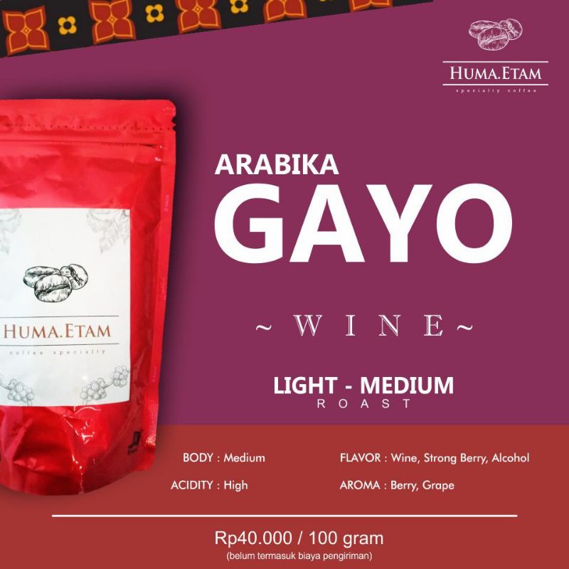 

Arabika WINE GAYO