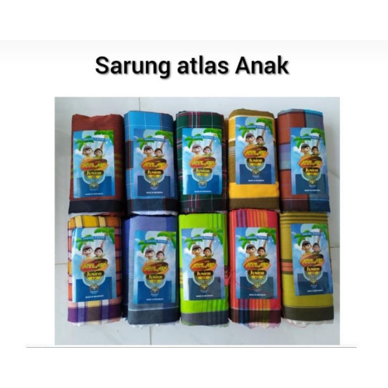 sarung atlas anak/sarung atlas junior/sarung anak murah