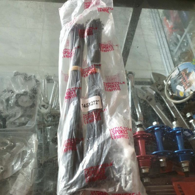 SPOKE JARI JARI 14 x 272mm 27.5 SEPEDA RUJI SEPEDA 27,5