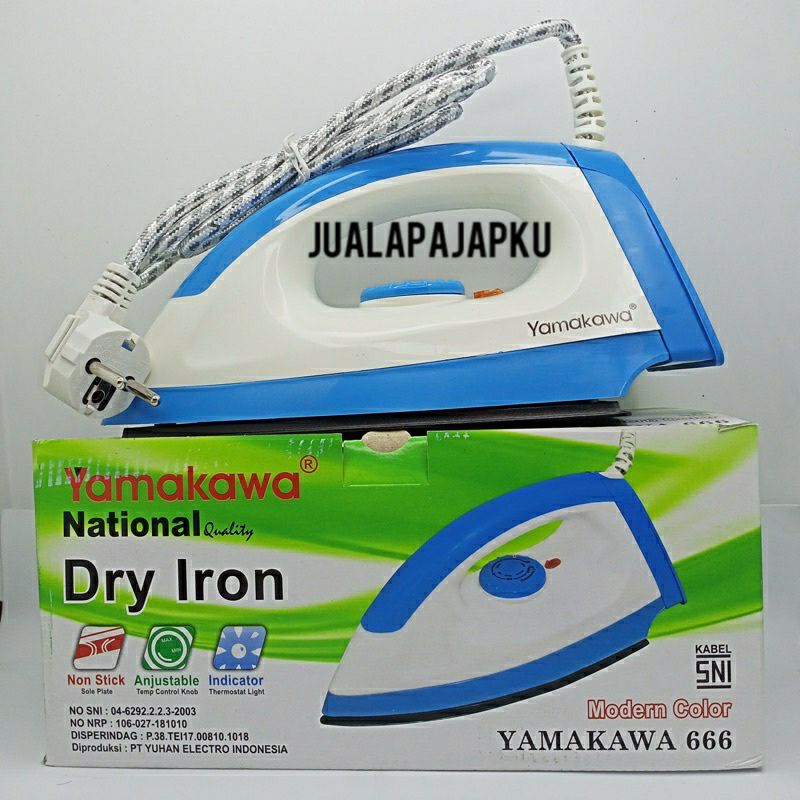 Setrika / Gosokan Yamakawa 666 Dry Iron/TD 666 Dry