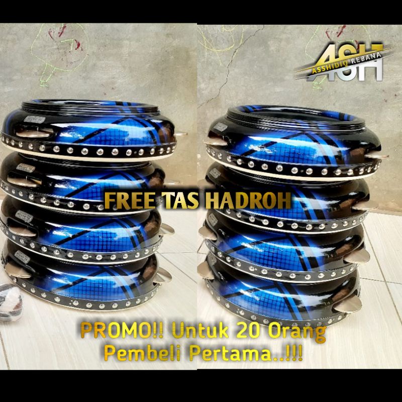 Rebana Hadroh Murah Asli Jepara Ukuran 30cm