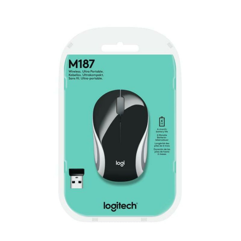 Mouse Wireless Logitech M187 Logitech Mouse Wireless M187 New Original garansi Resmi