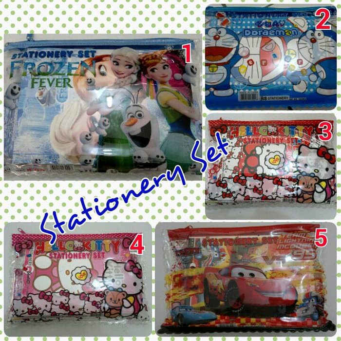 

Paket Alat Tulis - Paket Puzzle Anak - Paket Ujian Alat Tulis ( Stationery Set ) Anak Karakter