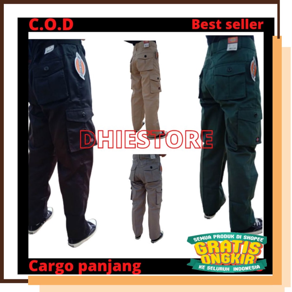 Terbaru Terlaris Terkini Japan Strecct basic Casual simple / CARGO PANJANG PRIA CELANA PANJANG CARGO