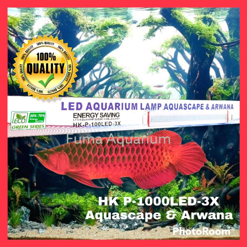 Lampu Led Aquarium Nyala 3X Mode Ganti Warna Aquarium Spesial Arwana &amp; Aquascape