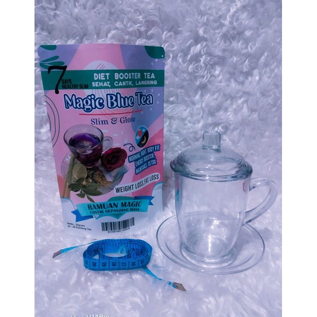 

magic blue tea