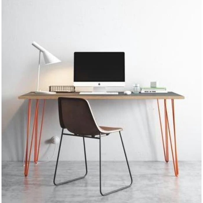 Meja Hairpin Meja Kerja Meja Kantor 100 X 40 Lowienjan24