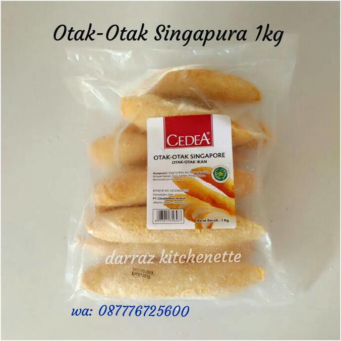 

PROMO ENAK Cedea Otak-otak Singapura 1kg Terlaris