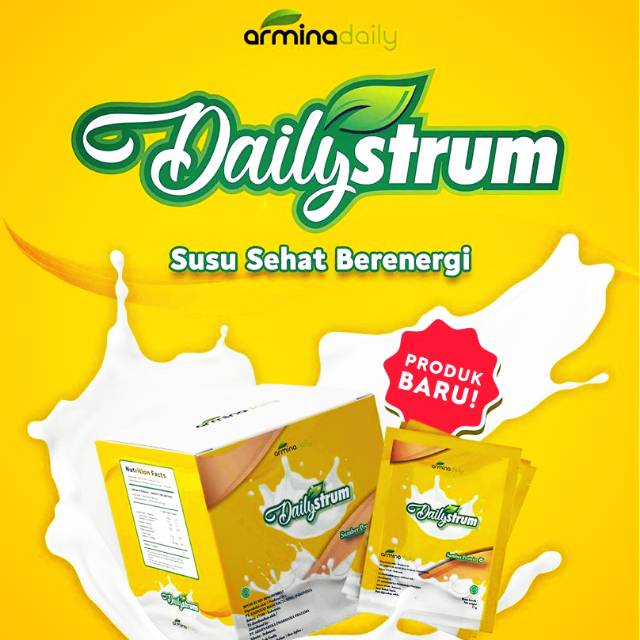 

Ready stok! SUSU KOLOSTRUM (isi 5 saschet), Dailystrum9