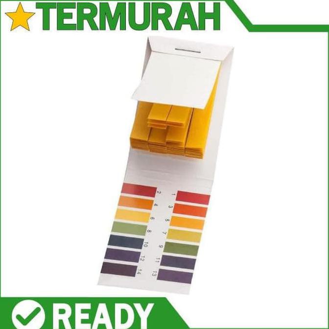 Kertas PH Meter - Alat Ukur Ph Air - Kertas Lakmus - PH Tester
