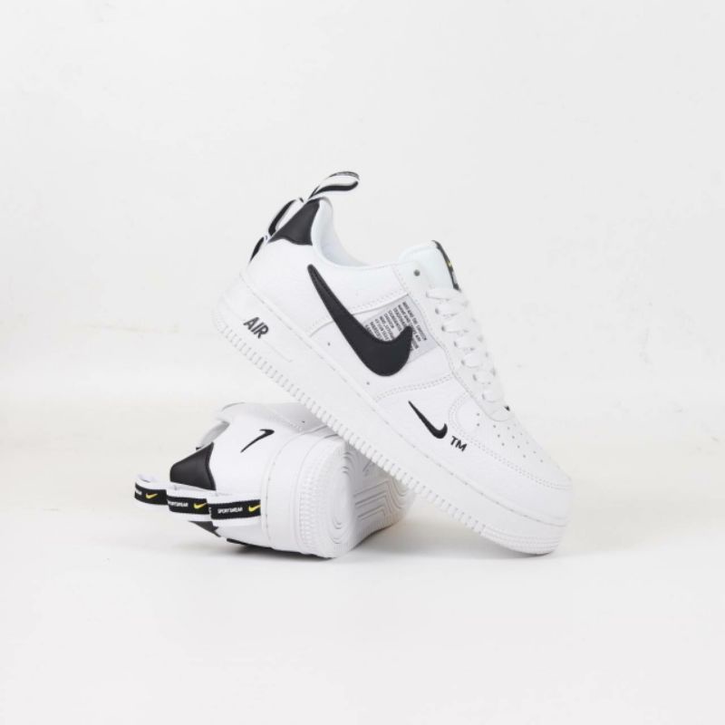 Nike Air Force 1 LV8 Utility White Black Original 100%