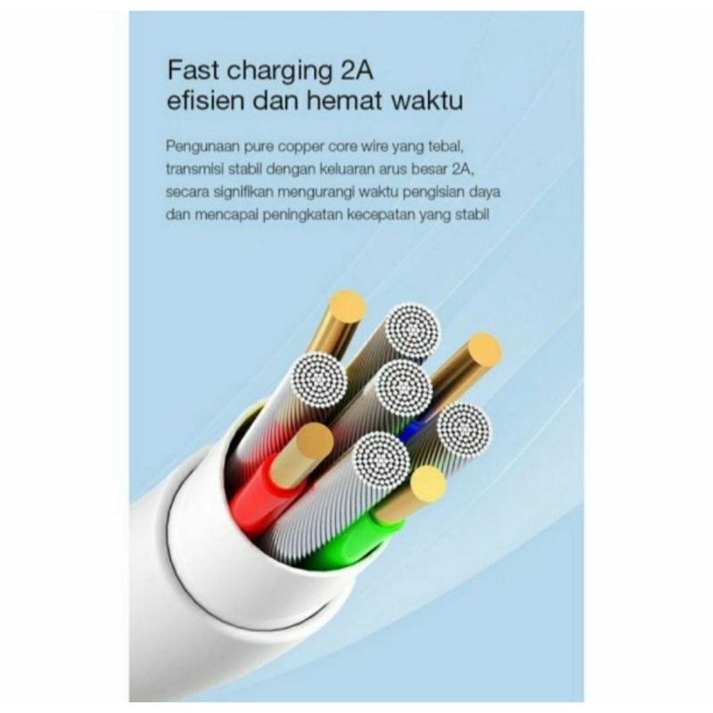 kabel cas bagus kabel charger robot rbm 100 cas micro usb charger android