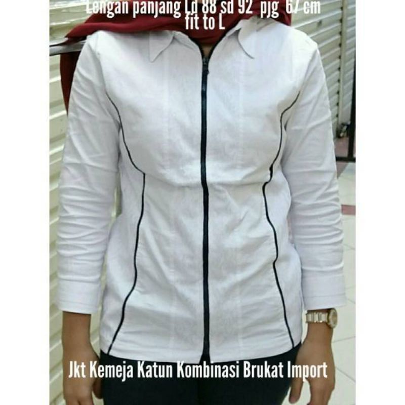 Atasan Kemeja Katun Strecht Supplier Favorit Girl Import