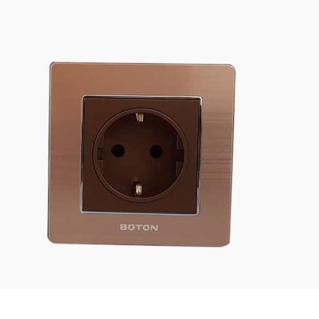 ✸ Boton Stop kontak K2-009 16 Euro Socket ♜