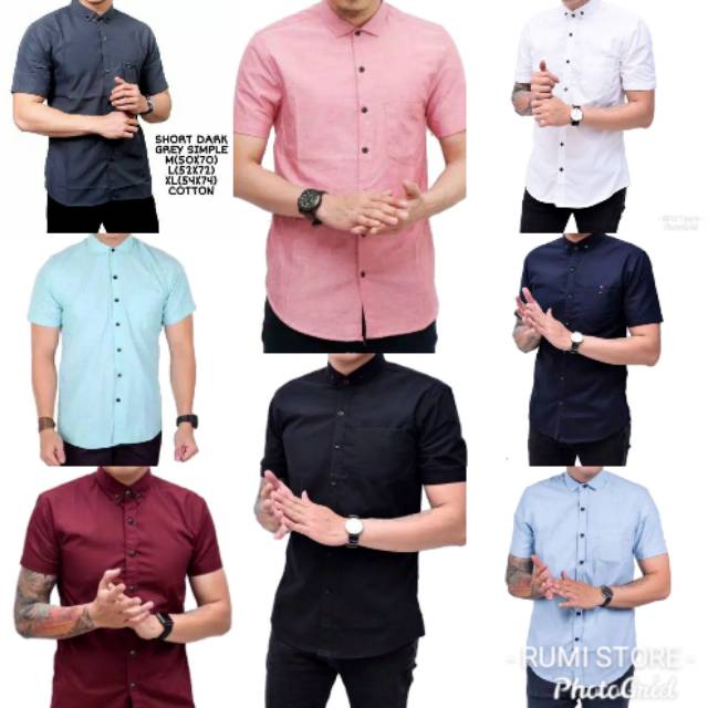 INCERUN Kemeja Retro Casual Kerah Tegak Lengan Panjang untuk Pria