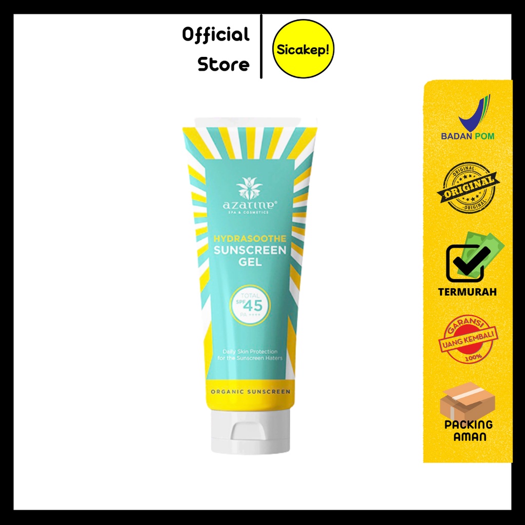 SICAKEP - Azarine Hydrasoothe Sunscreen Gel SPF45 PA++++
