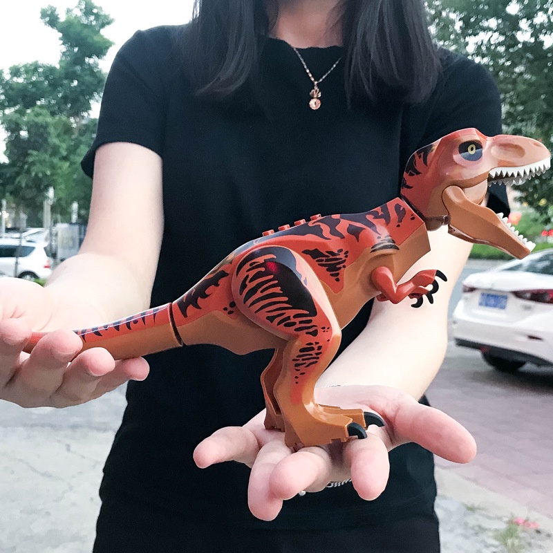 Mainan Balok Bangunan Dinosaurus Besar Untuk Hadiah Anak Laki-Laki