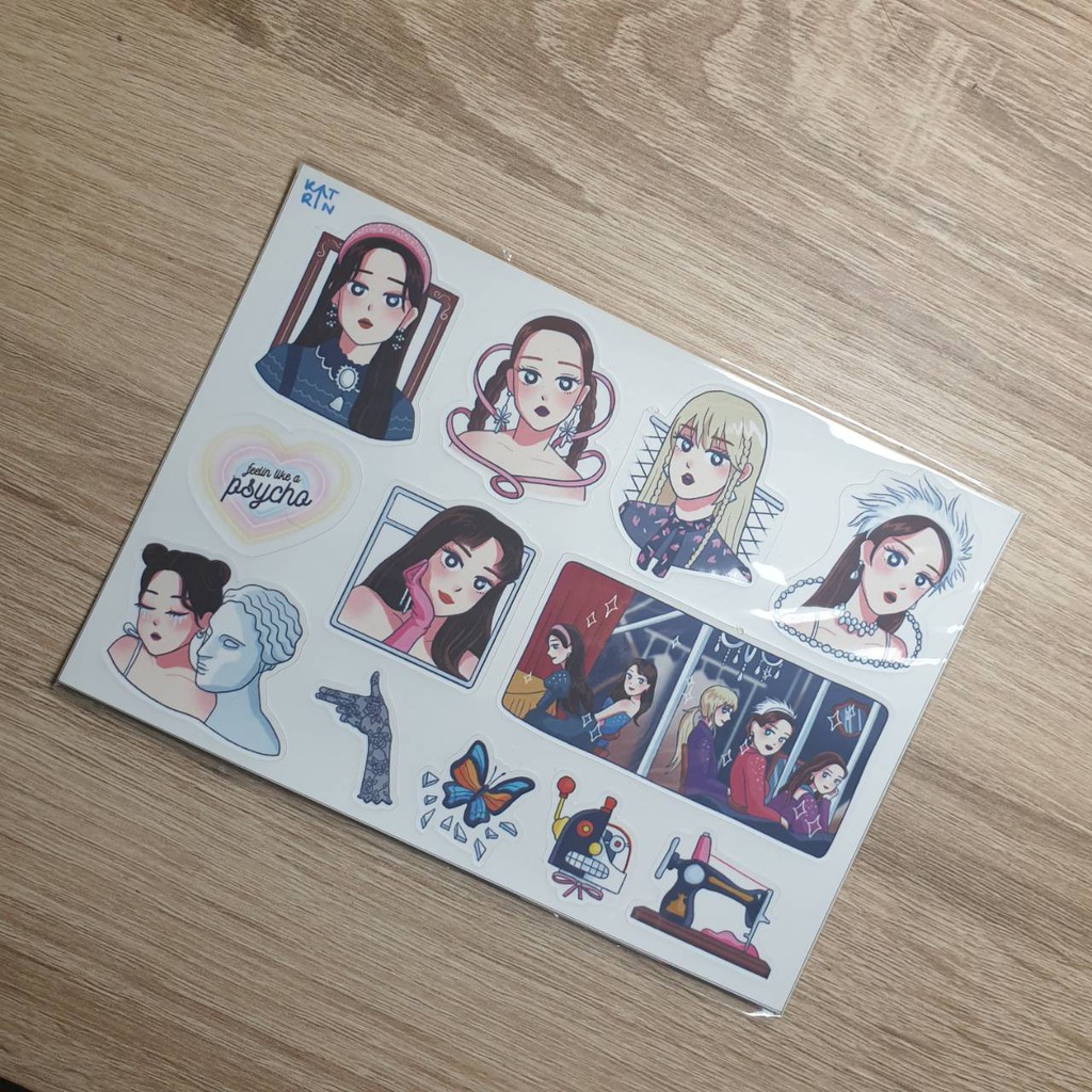 

RED VELVET STICKER PSYCHO